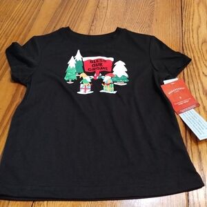 Kids Wondershop sz 5 Christmas gnome shirt